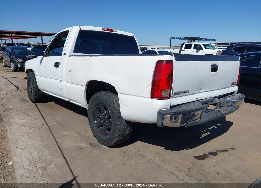 2001 GMC SIERRA 1500 SL VIN: 1GTEC14V11Z302550