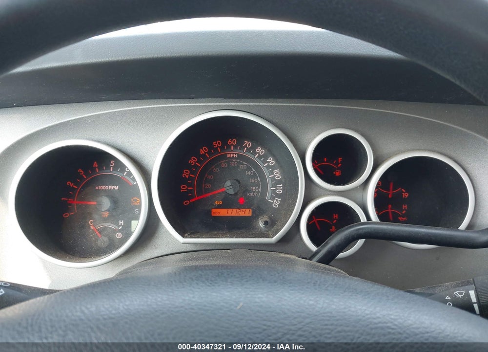 2012 TOYOTA TUNDRA GRADE 5.7L V8 VIN: 5TFUY5F17CX239449