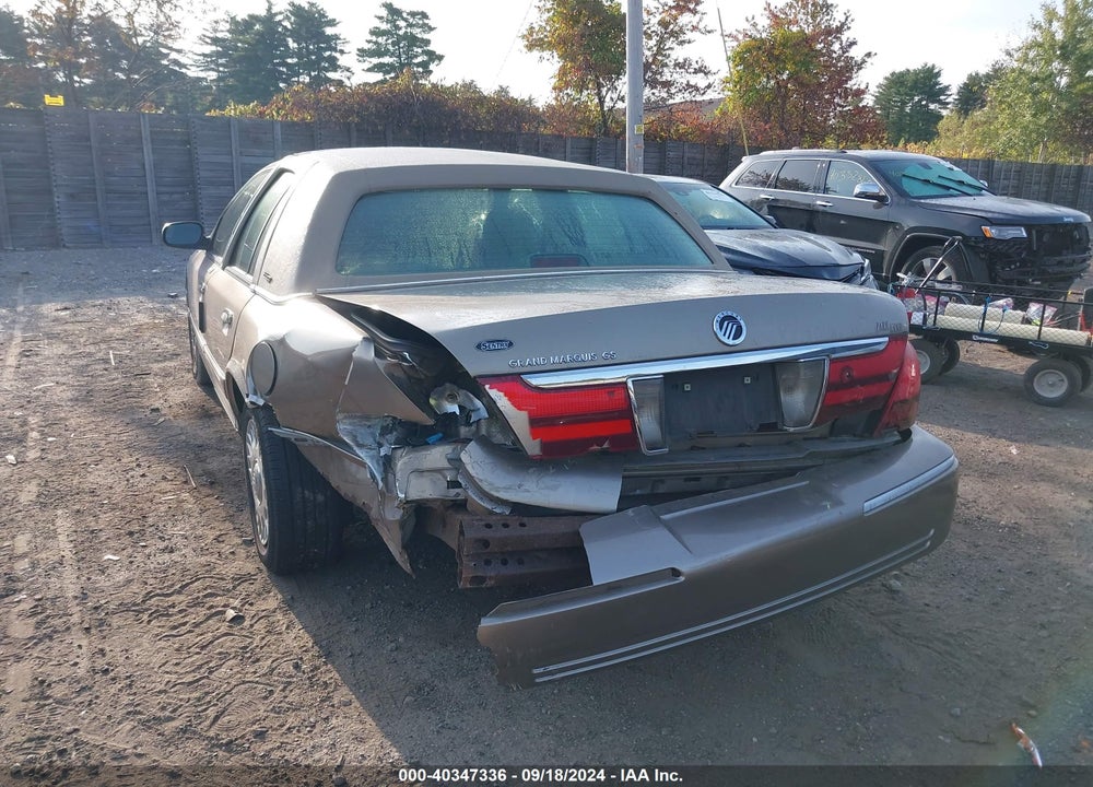 2003 MERCURY GRAND MARQUIS GS VIN: 2MEFM74W43X602054