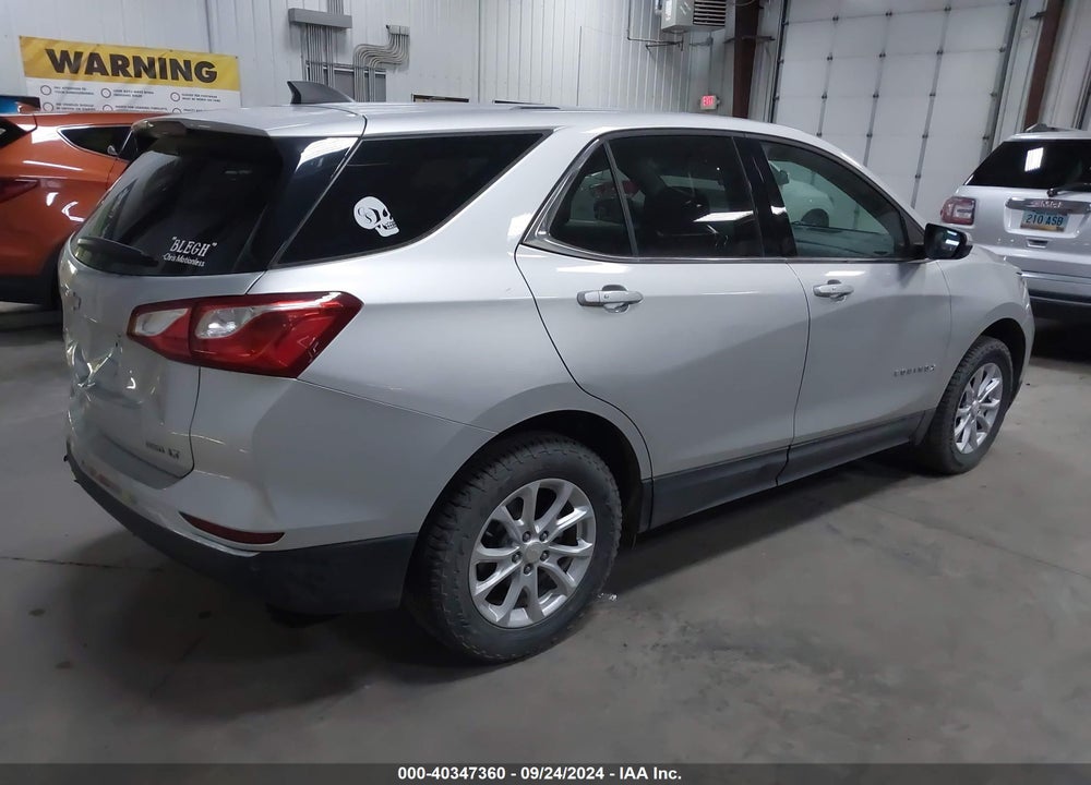 2018 CHEVROLET EQUINOX LT VIN: 3GNAXSEV9JS587204