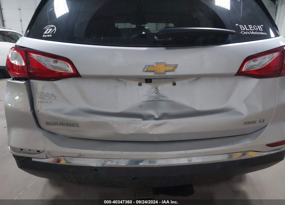 2018 CHEVROLET EQUINOX LT VIN: 3GNAXSEV9JS587204