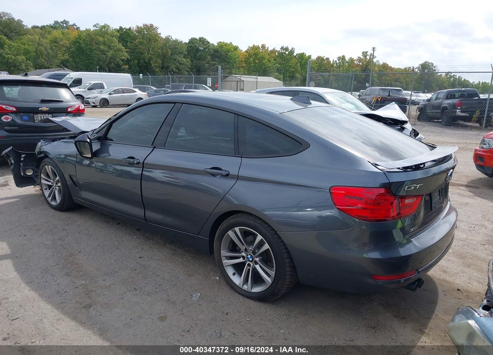 2016 BMW 3 SERIES GRAN TURISMO 328I XDRIVE VIN: WBA8Z5C54GG501145