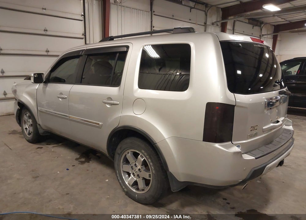 2009 HONDA PILOT TOURING VIN: 5FNYF48939B014162
