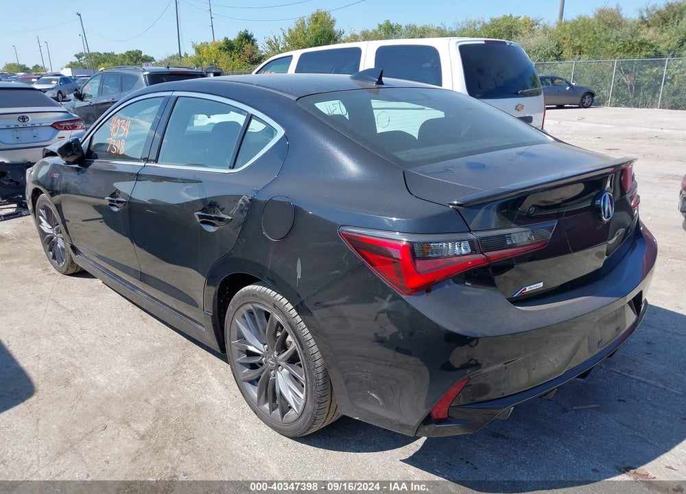 2019 ACURA ILX PREMIUM A-SPEC PACKAGES/TECHNOLOGY A-SPEC PACKAGES VIN: 19UDE2F87KA015685