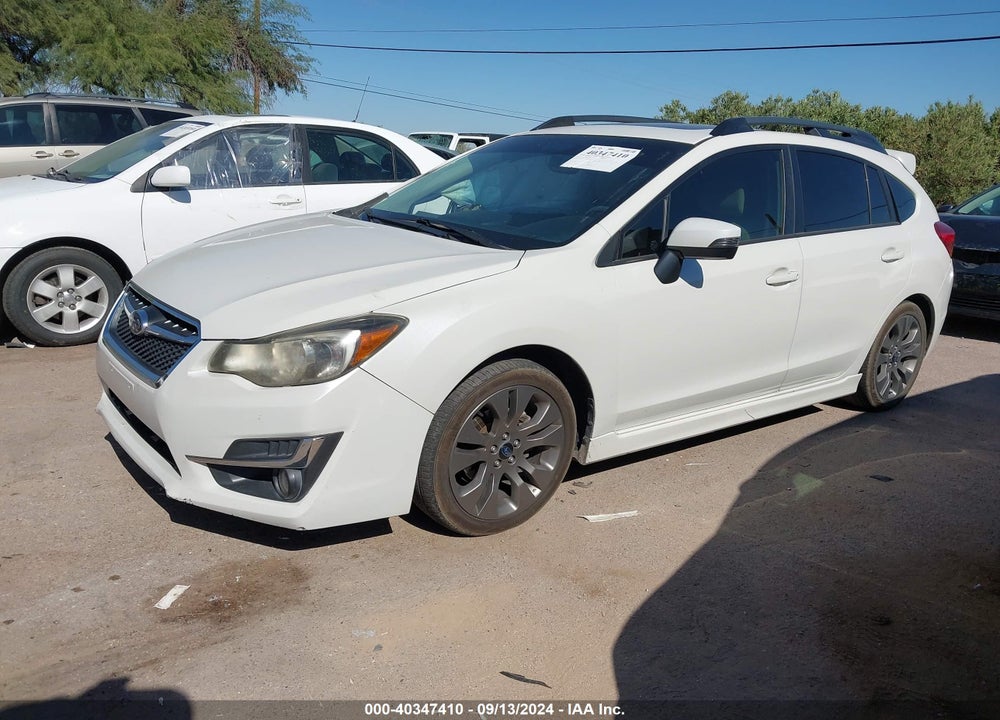 2015 SUBARU IMPREZA 2.0I SPORT PREMIUM VIN: JF1GPAY62FH328321