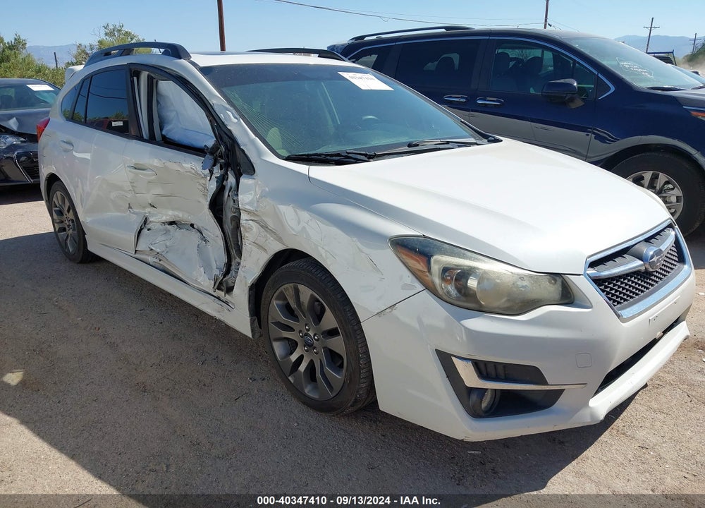 2015 SUBARU IMPREZA 2.0I SPORT PREMIUM VIN: JF1GPAY62FH328321