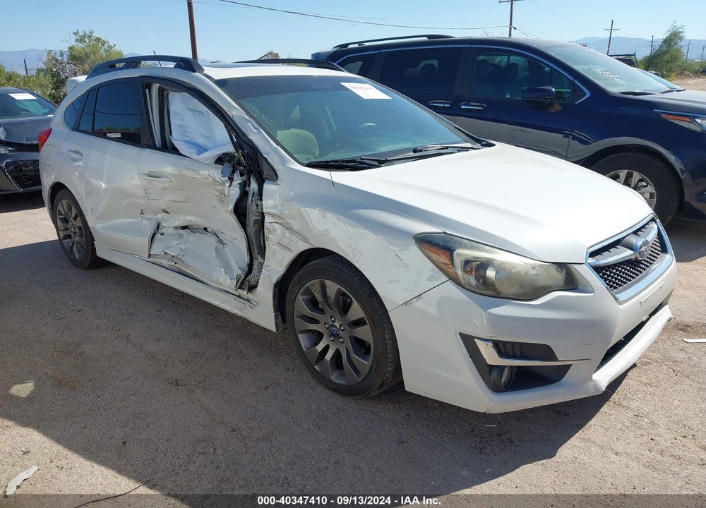 2015 SUBARU IMPREZA 2.0I SPORT PREMIUM VIN: JF1GPAY62FH328321