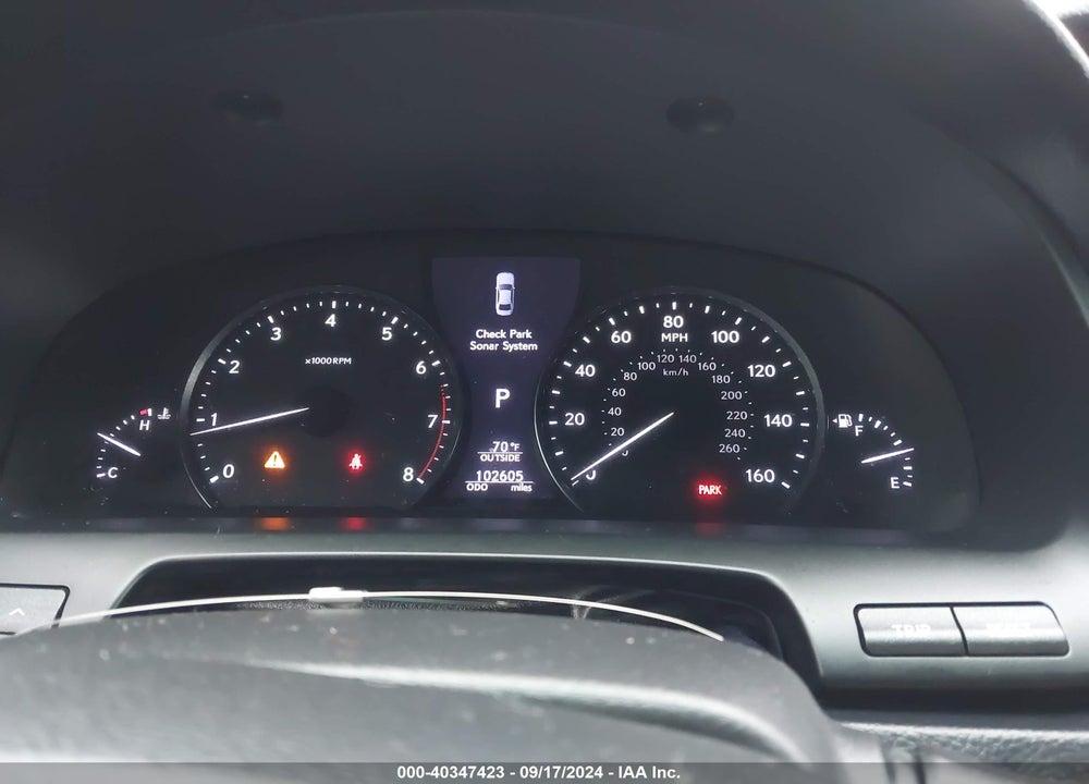 2015 LEXUS LS 460 CRAFTED LINE VIN: JTHBL5EF6F5133687