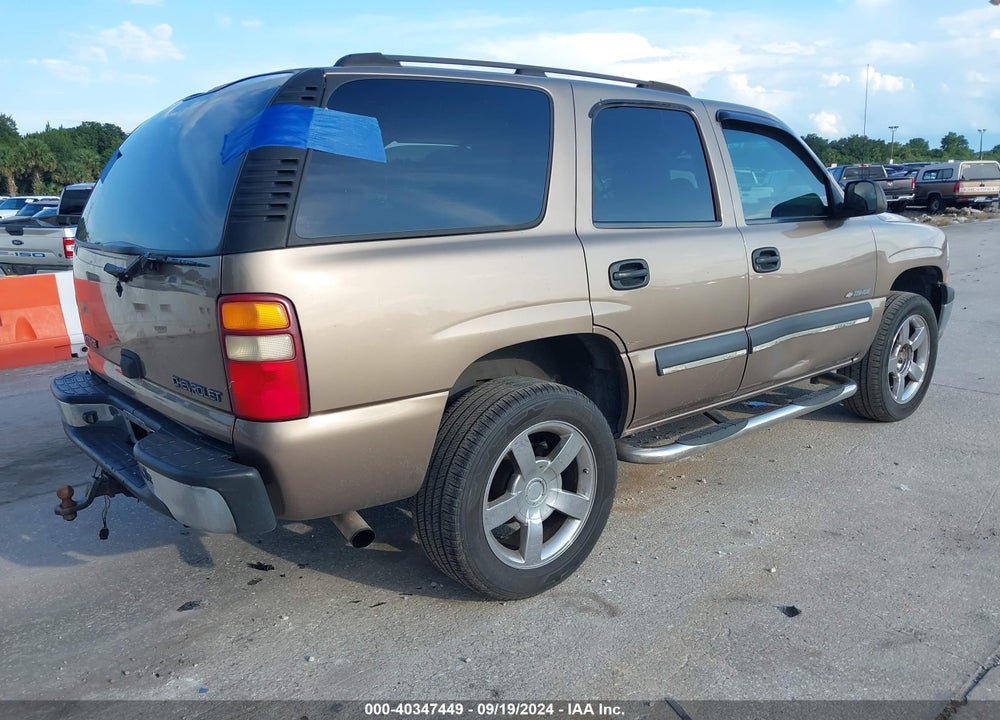 2003 CHEVROLET TAHOE LS VIN: 1GNEC13V03R155908