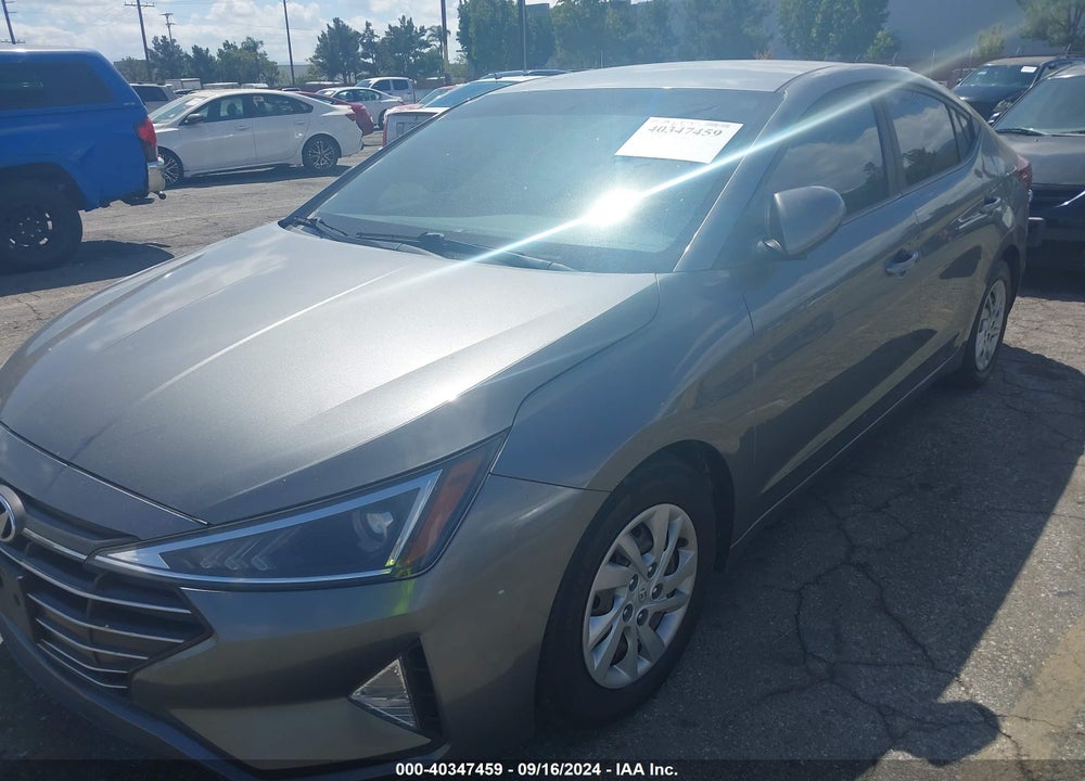 2019 HYUNDAI ELANTRA SE VIN: 5NPD74LF6KH470155