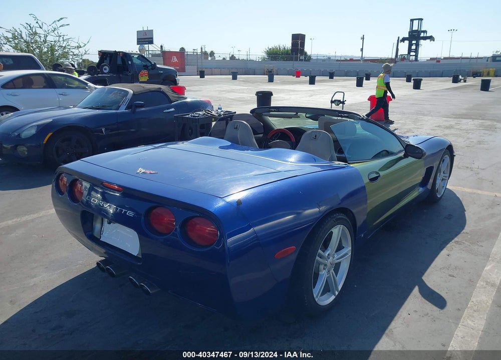 2004 CHEVROLET CORVETTE VIN: 1G1YY32G645128901