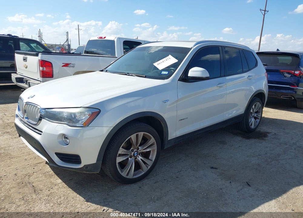 2016 BMW X3 XDRIVE28I VIN: 5UXWX9C51G0D77594