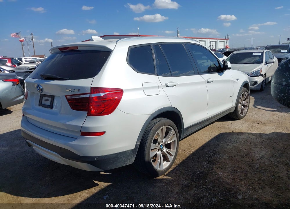 2016 BMW X3 XDRIVE28I VIN: 5UXWX9C51G0D77594