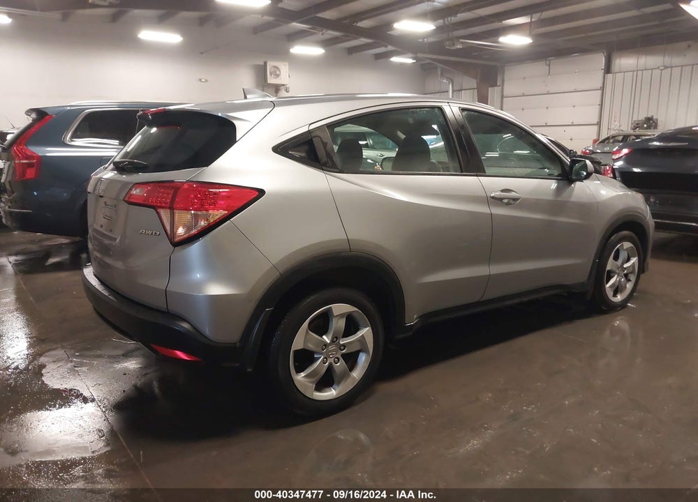 2018 HONDA HR-V LX VIN: 3CZRU6H39JG729814