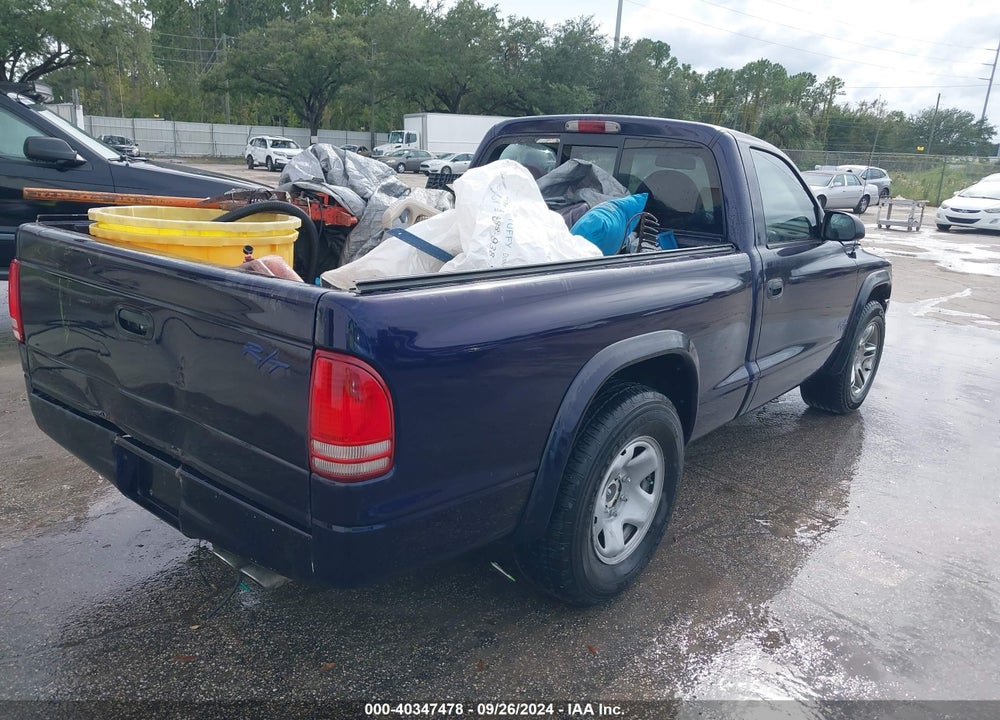 1998 DODGE DAKOTA SPORT VIN: 1B7GL26Z3WS671795