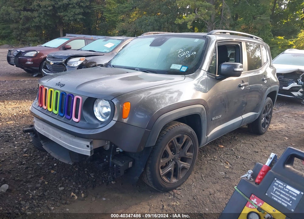 2017 JEEP RENEGADE ALTITUDE 4X4 VIN: ZACCJBBB6HPE72522