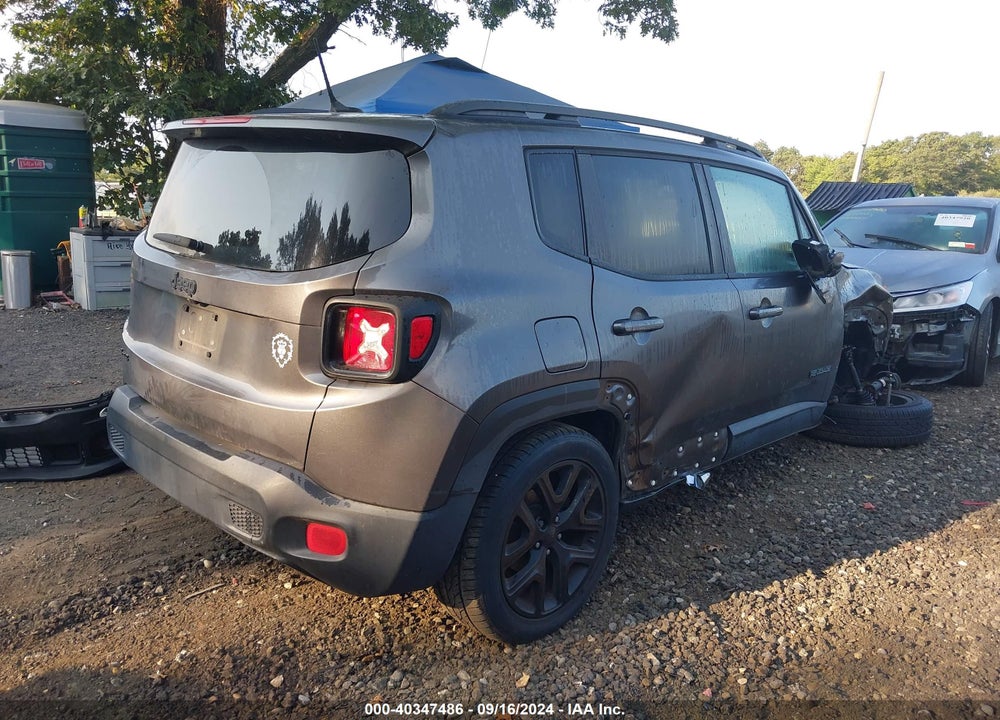 2017 JEEP RENEGADE ALTITUDE 4X4 VIN: ZACCJBBB6HPE72522
