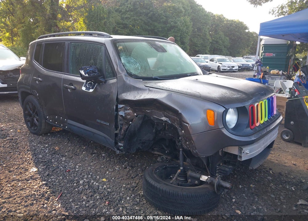 2017 JEEP RENEGADE ALTITUDE 4X4 VIN: ZACCJBBB6HPE72522