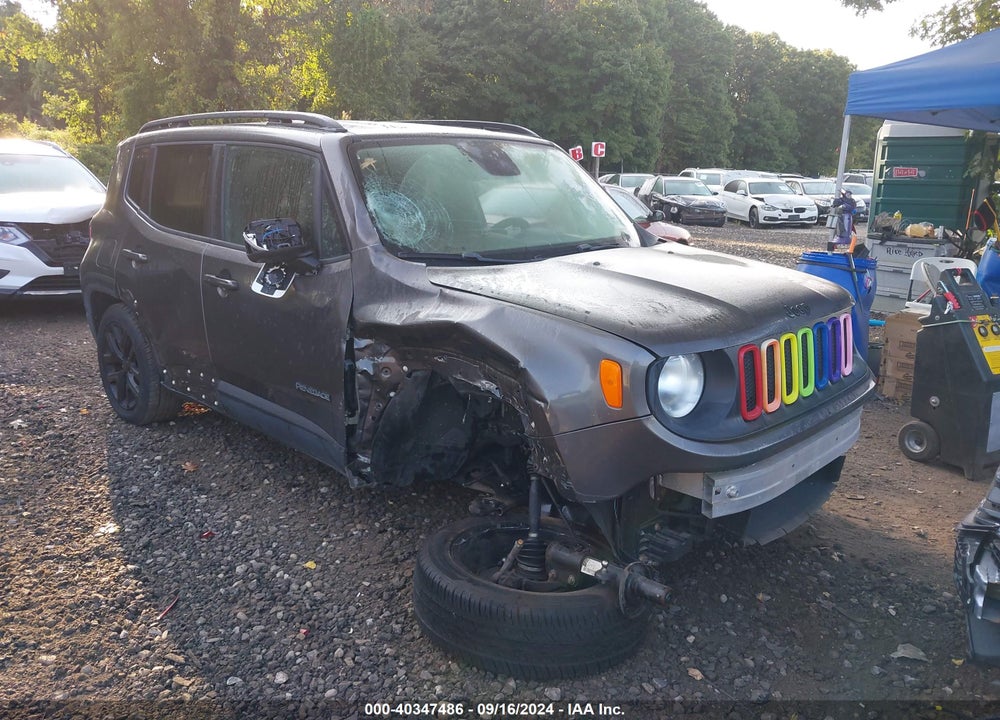 2017 JEEP RENEGADE ALTITUDE 4X4 VIN: ZACCJBBB6HPE72522