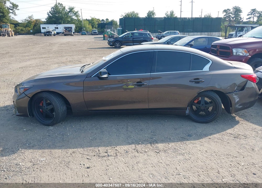 2015 INFINITI Q50 PREMIUM VIN: JN1BV7AR2FM410903