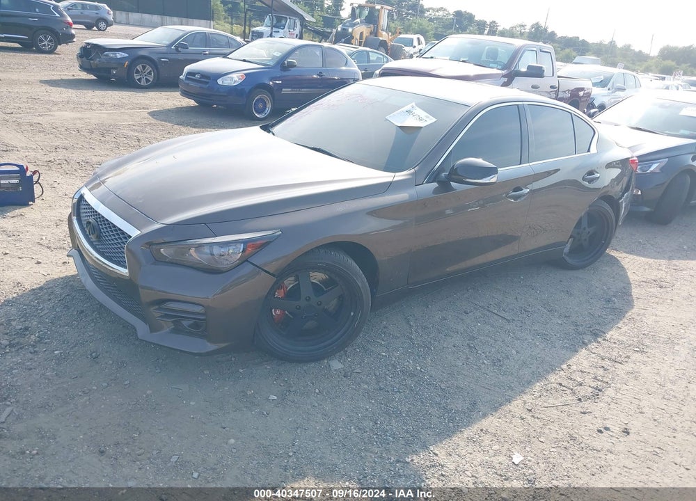 2015 INFINITI Q50 PREMIUM VIN: JN1BV7AR2FM410903