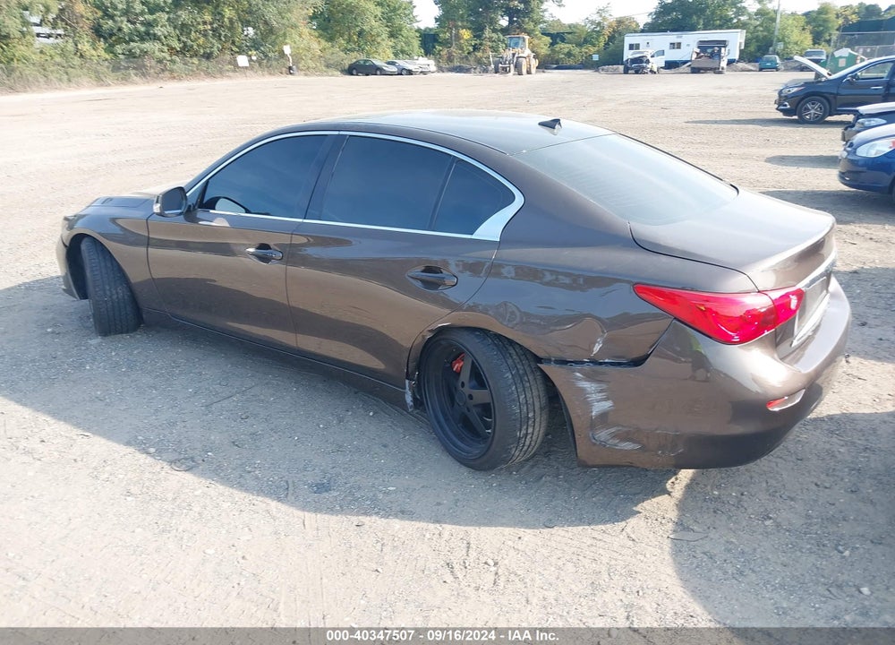 2015 INFINITI Q50 PREMIUM VIN: JN1BV7AR2FM410903