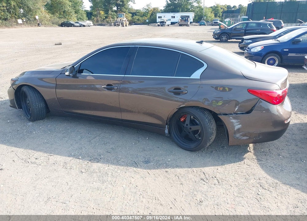 2015 INFINITI Q50 PREMIUM VIN: JN1BV7AR2FM410903