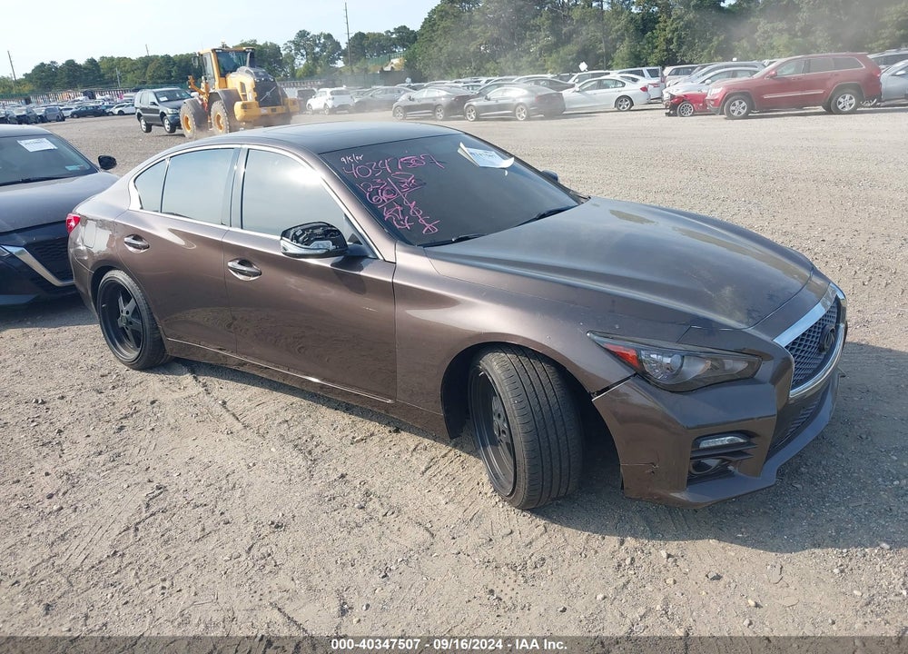 2015 INFINITI Q50 PREMIUM VIN: JN1BV7AR2FM410903