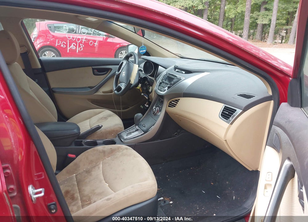 2013 HYUNDAI ELANTRA GLS VIN: KMHDH4AEXDU934642