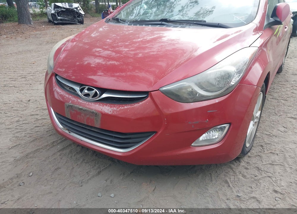 2013 HYUNDAI ELANTRA GLS VIN: KMHDH4AEXDU934642