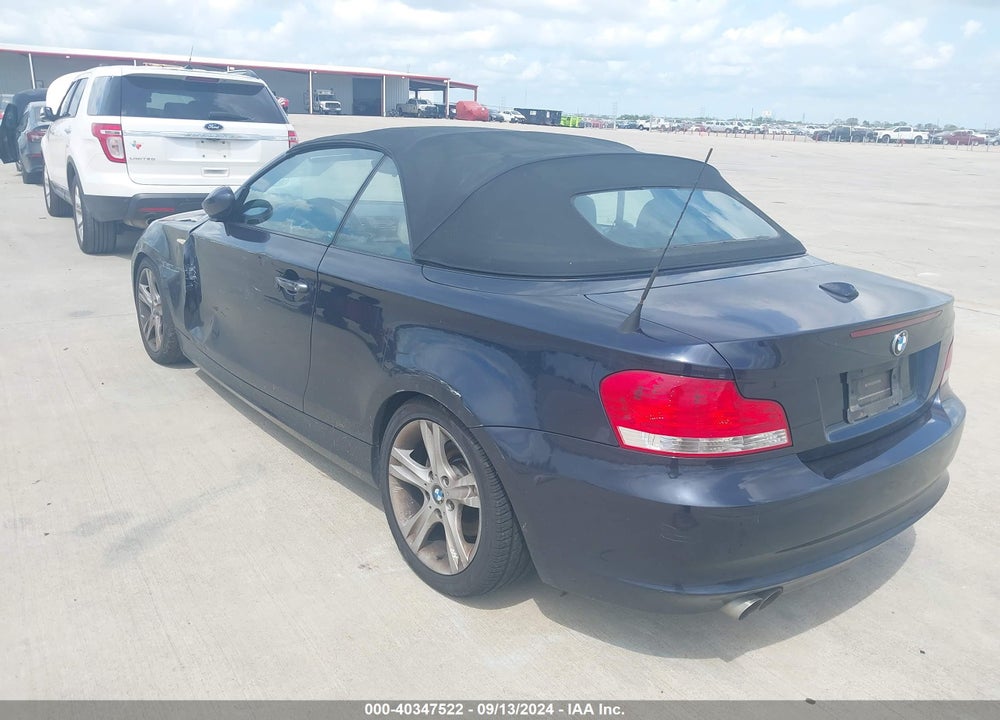 2008 BMW 128I VIN: WBAUL73588VJ74600