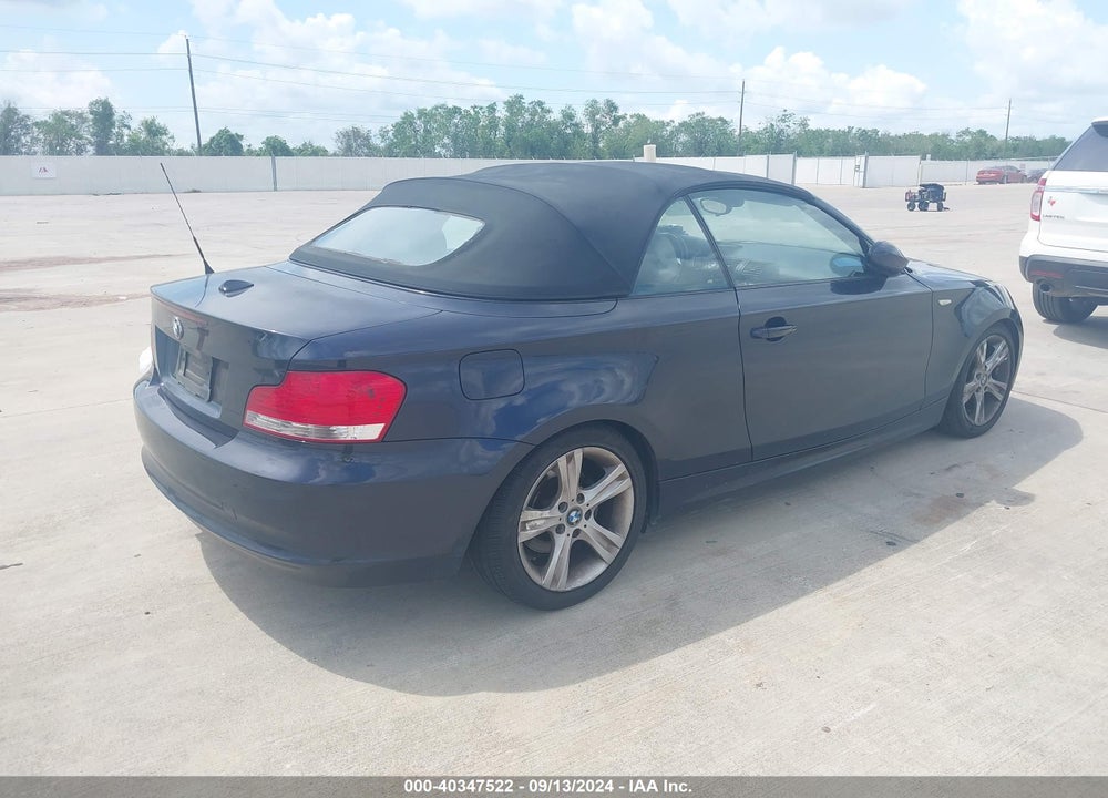 2008 BMW 128I VIN: WBAUL73588VJ74600