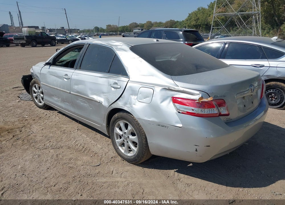 2011 TOYOTA CAMRY LE VIN: 4T1BF3EK0BU141547