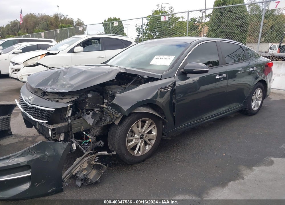 2016 KIA OPTIMA LX VIN: 5XXGT4L34GG016780