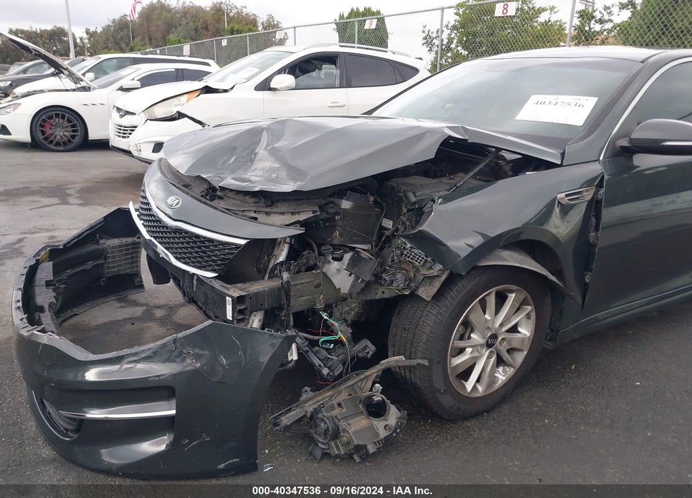 2016 KIA OPTIMA LX VIN: 5XXGT4L34GG016780