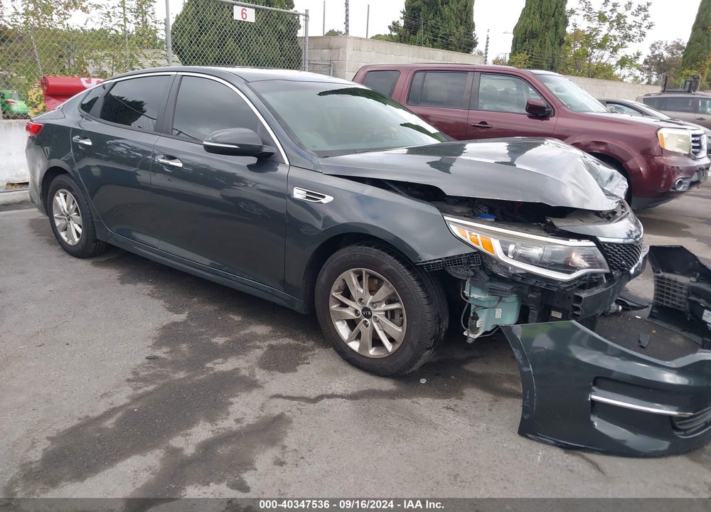 2016 KIA OPTIMA LX VIN: 5XXGT4L34GG016780