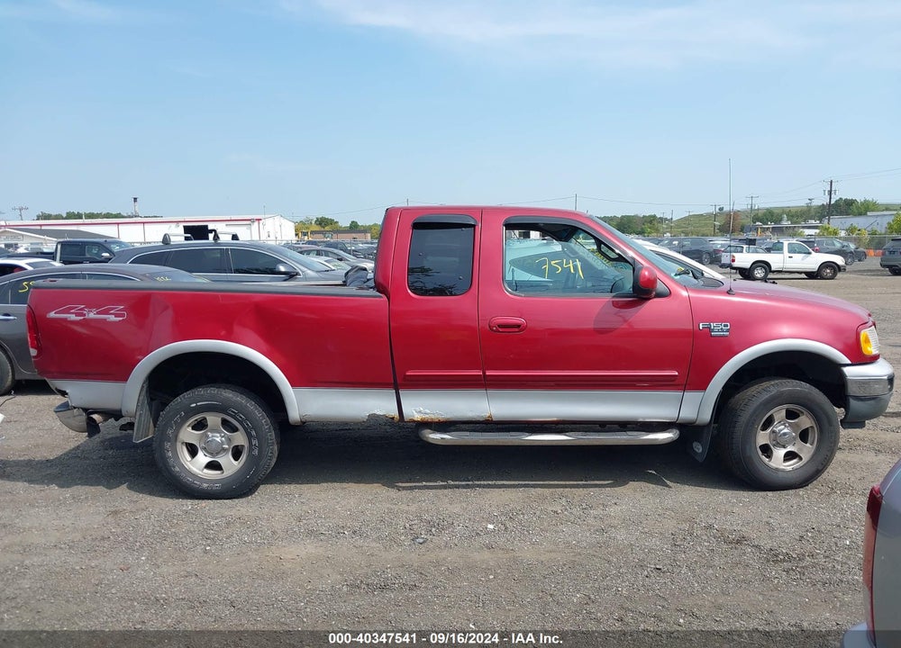 2000 FORD F-150 LARIAT/WORK SERIES/XL/XLT VIN: 1FTRX18L1YNB96150