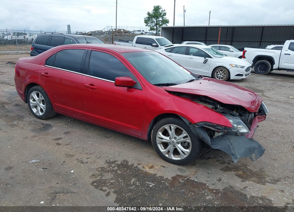 2012 FORD FUSION SE VIN: 3FAHP0HA8CR372675