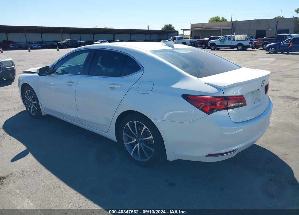 2015 ACURA TLX V6 TECH VIN: 19UUB2F58FA007891