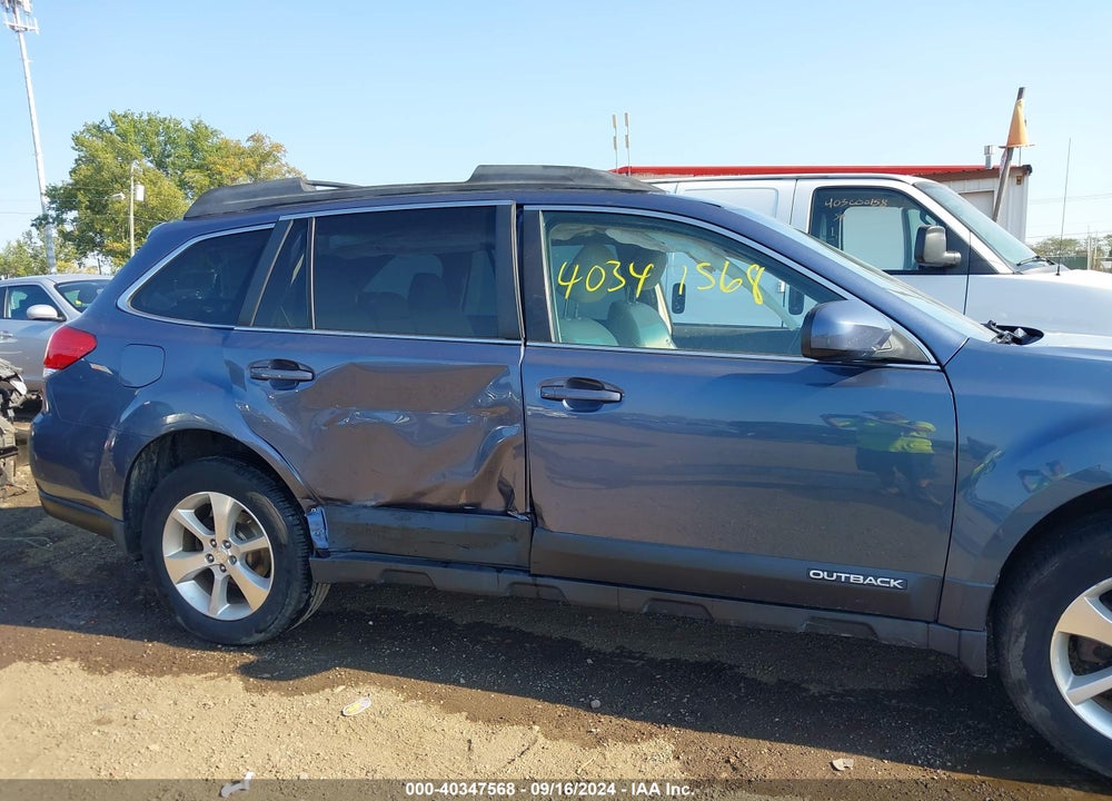 2013 SUBARU OUTBACK 2.5I LIMITED VIN: 4S4BRBKC2D3207474