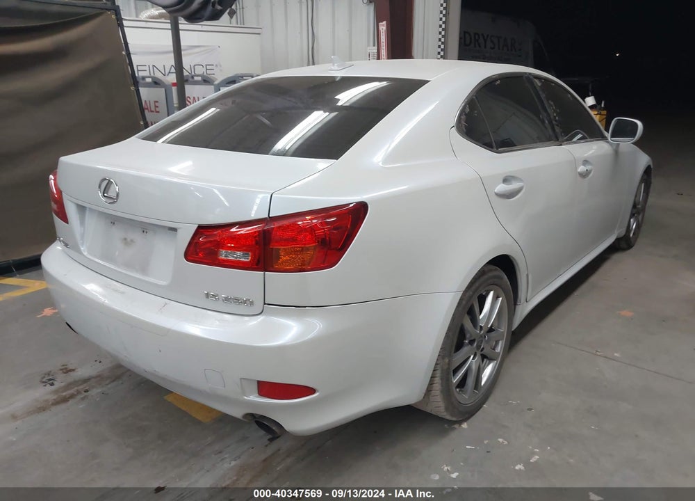 2008 LEXUS IS 250 VIN: JTHBK262985069127