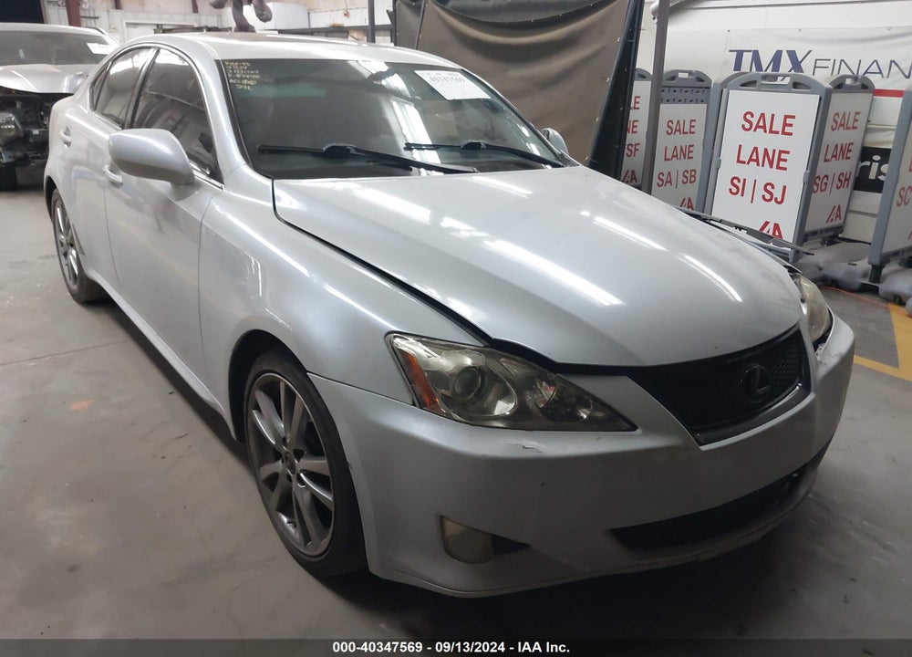 2008 LEXUS IS 250 VIN: JTHBK262985069127