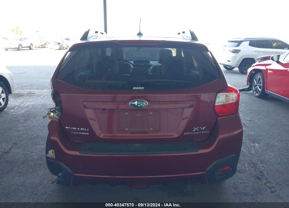 2013 SUBARU XV CROSSTREK 2.0I LIMITED VIN: JF2GPAKCXD2802784