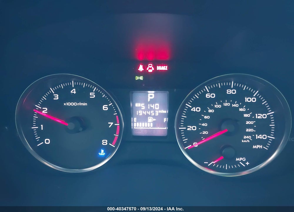 2013 SUBARU XV CROSSTREK 2.0I LIMITED VIN: JF2GPAKCXD2802784