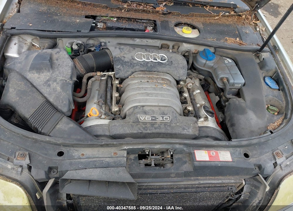 2003 AUDI A6 AVANT VIN: WAUVT64B23N035817