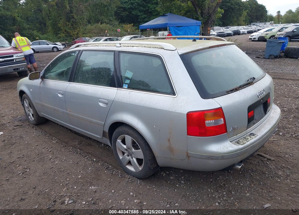 2003 AUDI A6 AVANT VIN: WAUVT64B23N035817