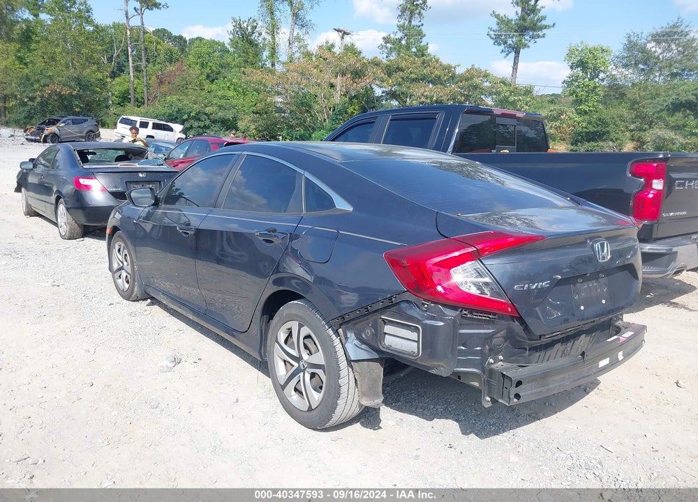 2018 HONDA CIVIC LX VIN: 2HGFC2F52JH595822