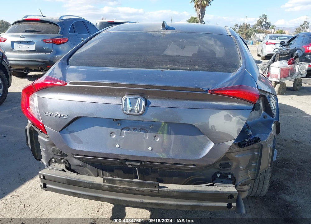 2020 HONDA CIVIC EX VIN: 19XFC1F30LE208433