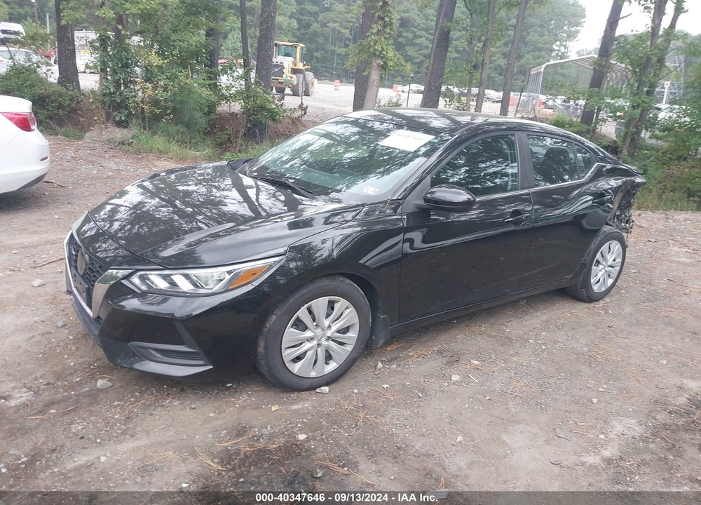 2021 NISSAN SENTRA S XTRONIC CVT VIN: 3N1AB8BV7MY290595