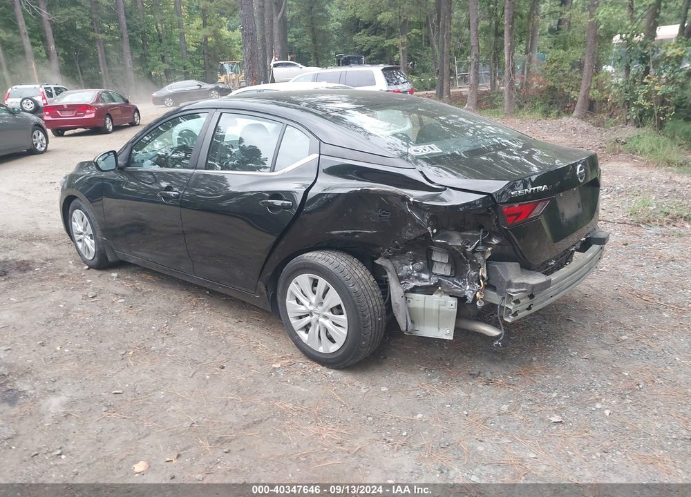 2021 NISSAN SENTRA S XTRONIC CVT VIN: 3N1AB8BV7MY290595